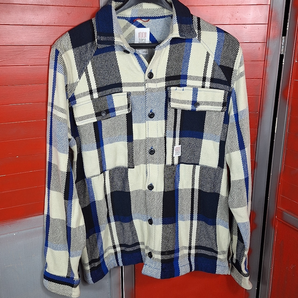 Topo Designs Mountian Shirt Jacket Large